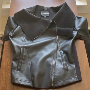 Express leather jacket